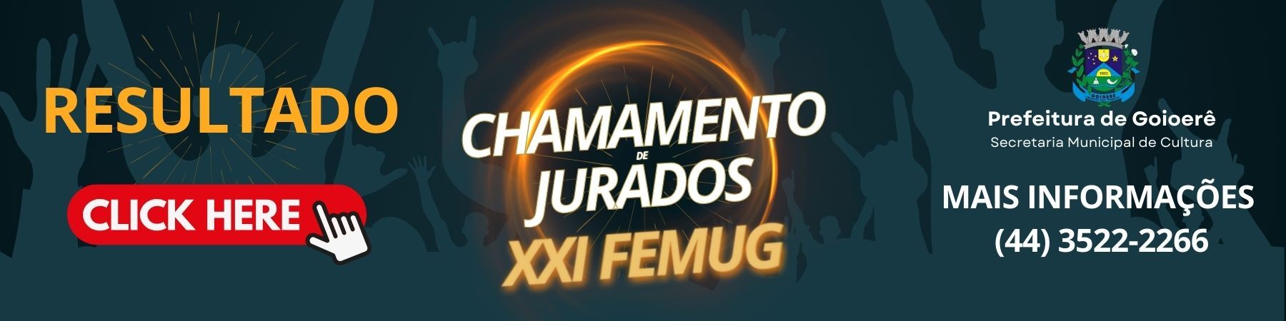 Chamamento de Jurados e Pareceristas - XXI FEMUG